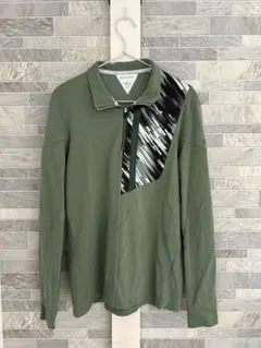 TaylorMade グリーン ジッパーポロシャツ L