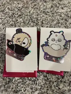 超まじかるちいかわ　ステッカー　あのことラッコのセット