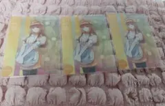 【3枚セット！！】 カラフルピーチ えと ダイナークリアカードのサムネイル