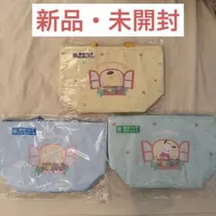 サンリオくじ 保冷バッグ ポムポムプリン ポチャッコ シナモロール 3点セット