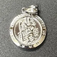 即購入OK トップのみ 単品 メンズ 韓国 コインネックレス メダル シルバー