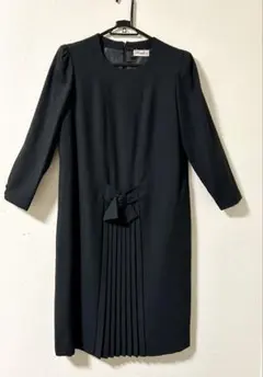 【礼服　喪服　ブラックフォーマル】レディース★冠婚葬祭★9号★ワンピース翌日発送