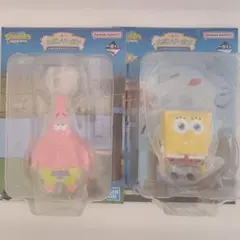 スポンジボブ パトリック フィギュア 一番くじ C賞 D賞