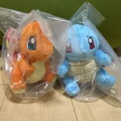 一番くじ ポケモン C賞 ゼニガメ フシギダネ ぬいぐるみ2種セット