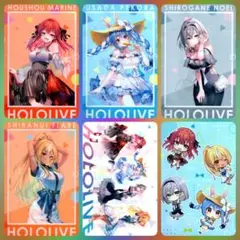 ホロライブ　クリアファイルセット　gigoコラボver ホロライブ regloss GIGO クリアファイル 全7種セット 新品未