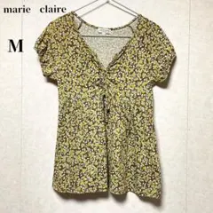 marie claire forum 花柄 チュニック 半袖 Mギャザー リボンのサムネイル