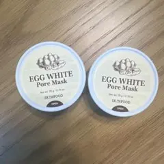 SKINFOOD EGG WHITE Pore Mask 2個セットのサムネイル