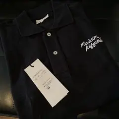 MAISON KITSUNÉ ポロシャツ ブラック Mサイズのサムネイル