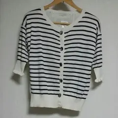 新品   earth   ボーダー   ニット