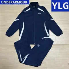 美品 アンダーアーマー ウインドブレーカー 上下 セットアップ キッズ