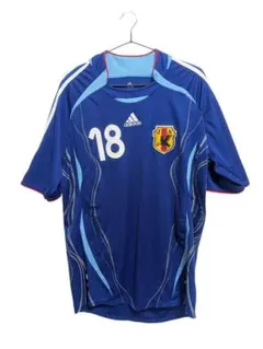 adidas 2006年サッカー日本代表 ユニフォーム 18番小野伸二XLのサムネイル