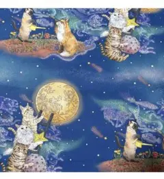 風花娘娘様おまとめ⭐️ふわふわガーゼハンカチ☆おとぎの国の猫と仲間