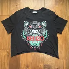 KENZO タイガー プリント クロップド Tシャツのサムネイル