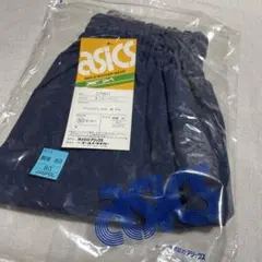 シャペ　asics サッカーパンツ CP8611 ネイビー デッドストック