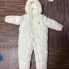 そらまるるさま専用クリーム色フード付きジャンプスーツ