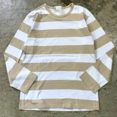 agnes b アニエスベー ボーダー 長袖 Tシャツ 2 カットソー