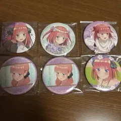五等分の花嫁 くじ 当たりつき缶バッジ　二乃