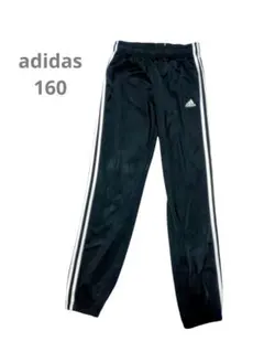 adidas ブラック トレーニングパンツ アディダス160