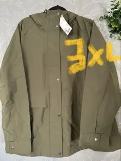 ユニクロ マウンテンパーカー オーバーサイズパーカ レディース3XL