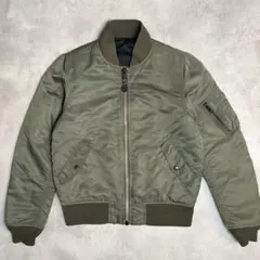 【美品】MA-1 ALPHA アルファ XS フライトジャケット ミリタリー