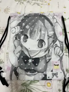 森ガール グランジ 平成ギャル フェアリーコア アニメ 巾着型 ナップザック