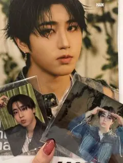 Stray Kids Hollow ハン　ブロマイドカード　HMV 限定トレカ