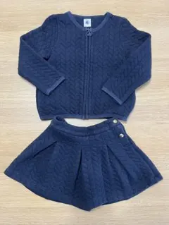 即納！プチバトー セットアップ リブカットソー付き