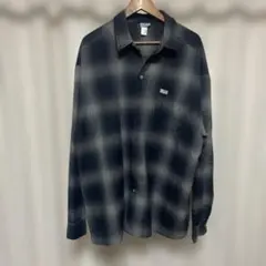 CALTOP★オンブレチェックシャツ★3XL