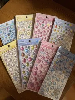 しずくちゃん　ボンボンドロップシール 8種セット