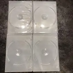 DVD ケースのみ　白　四つセット