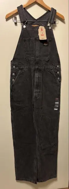 Levi's ダークグレー オーバーオール