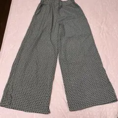 ネイビーワイドパンツ