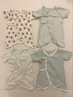 新生児 コンビ肌着 4着セット