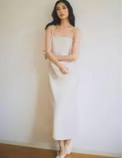 【FRAY I.D】キャミソールラップドレス ワンピース 0サイズ