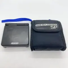 ゲームボーイアドバンス SP 本体 ブラック ケース付き