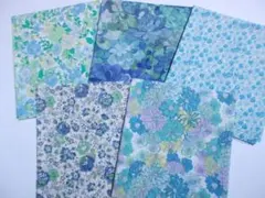 ✓める様専用　2リバティプリント カットクロス　5種　25×30cm