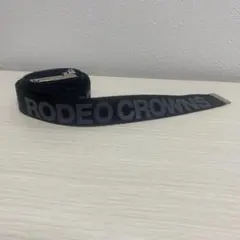 RODEO CROWNS ロゴ入り ブラックベルト