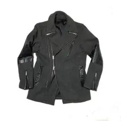 ダブル ライダース コート