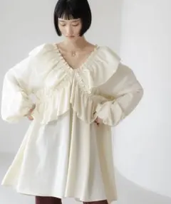 lowrysfarm マルチＷＡＹフリルミニワンピース