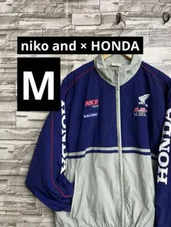 か*け様 niko and HONDA ナイロンジャケット M ブルゾン グレーのサムネイル