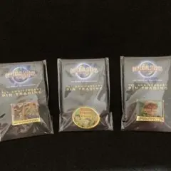 ユニバーサル・スタジオ 1周年ピン取引 3個セット