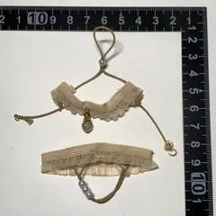 1/6スケール　人形・ドール用　ハンドメイド品　下着　ブラ　ショーツ　衣服　コス