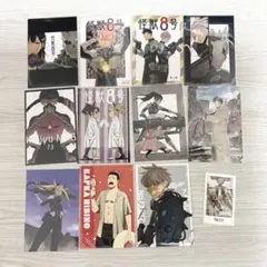 特典のみ 怪獣8号 アニメイト 特典 12点セット ポストカードカード