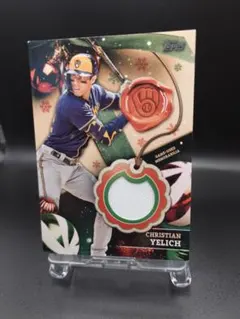 クリスチャン・イエリッチ レリック　topps クリスマス