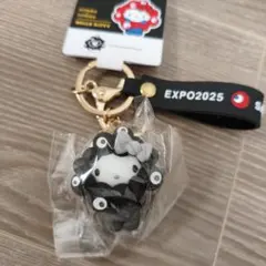 【EXPO2025 】黒キティ×ミャクミャクキーホルダー