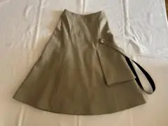 Sacai Wool Melton Skirt サイズ1 ベージュのサムネイル