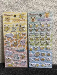 ポケモン プチプチシール3 2セット ぷくぷくシール タカラトミー 国内正規品