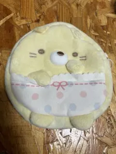 すみっコぐらし　ねこ　ポシェット　紐付き　すみっコベビーマチ付きポシェット