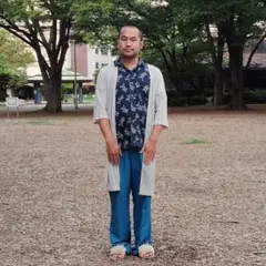 五十嵐さんの娘のロングボタンレスカーディガンその2のサムネイル