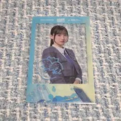 大田美月　ランダムチェキ風 クリアカード新参者　日向坂46